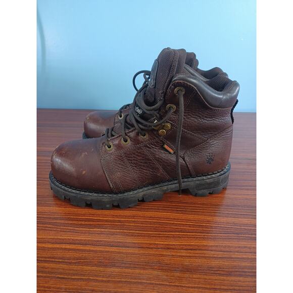 Wolverine Guardian CSA Steel Toe Work Boots Size 10 Oil Resistant Dark Brown main image 15